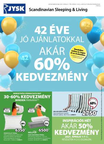 Újság JYSK - 2021.04.01 - 2021.04.14.