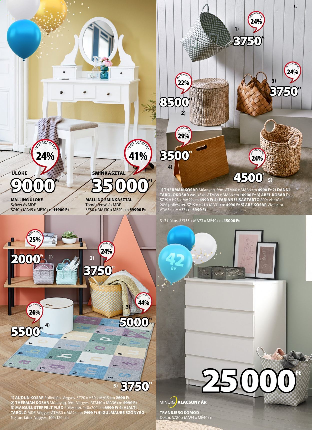 JYSK akciós újságok - 2021.04.01 - 2021.04.14. Oldal 15