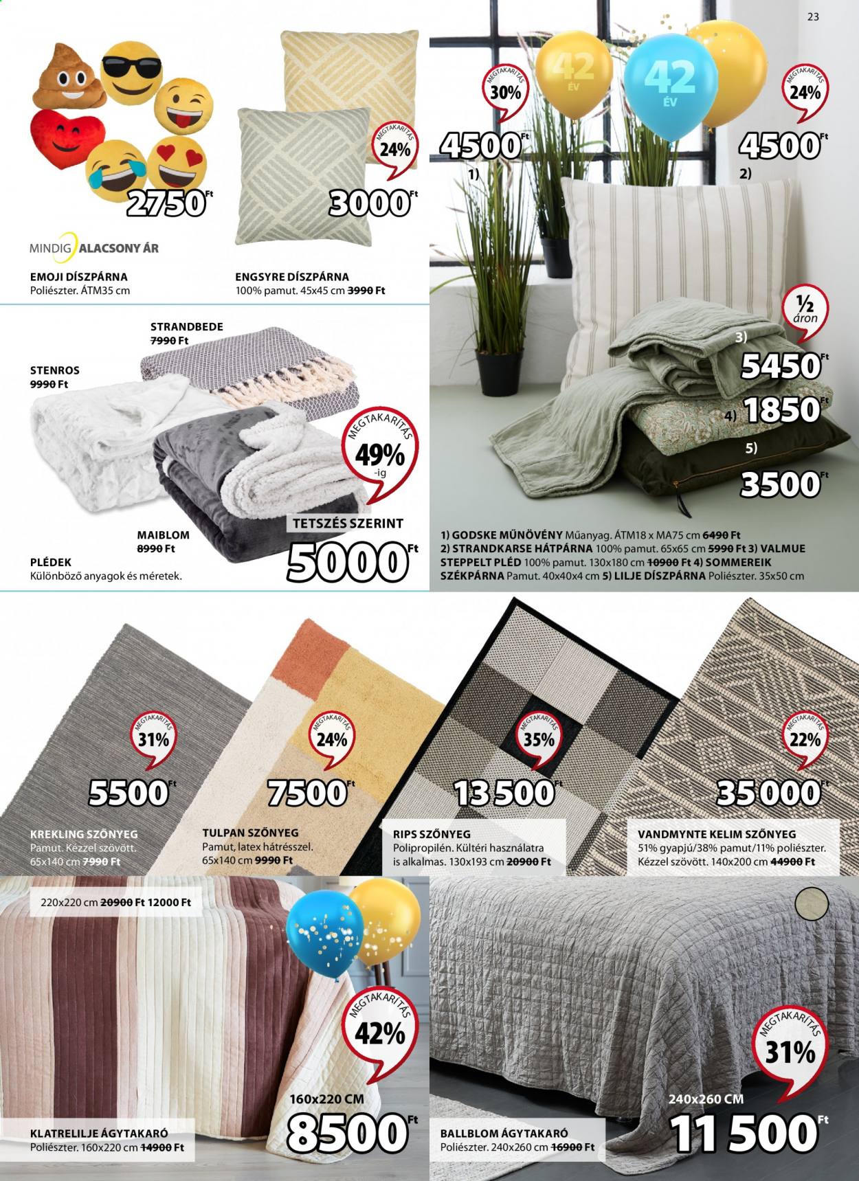 JYSK akciós újságok - 2021.04.01 - 2021.04.14. Oldal 23
