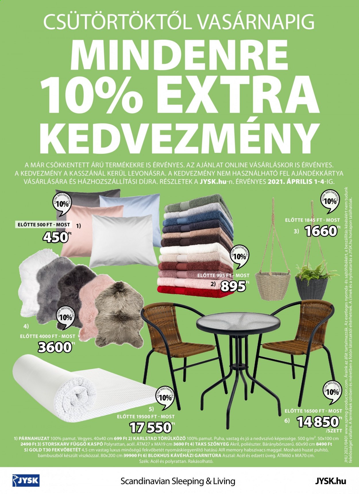 JYSK akciós újságok - 2021.04.01 - 2021.04.14. Oldal 24