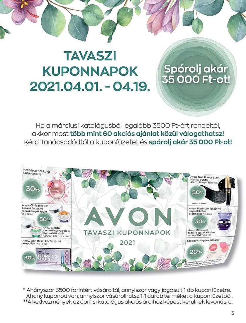 Avon akciós újságok - 2021.04.01 - 2021.04.30. Oldal 3