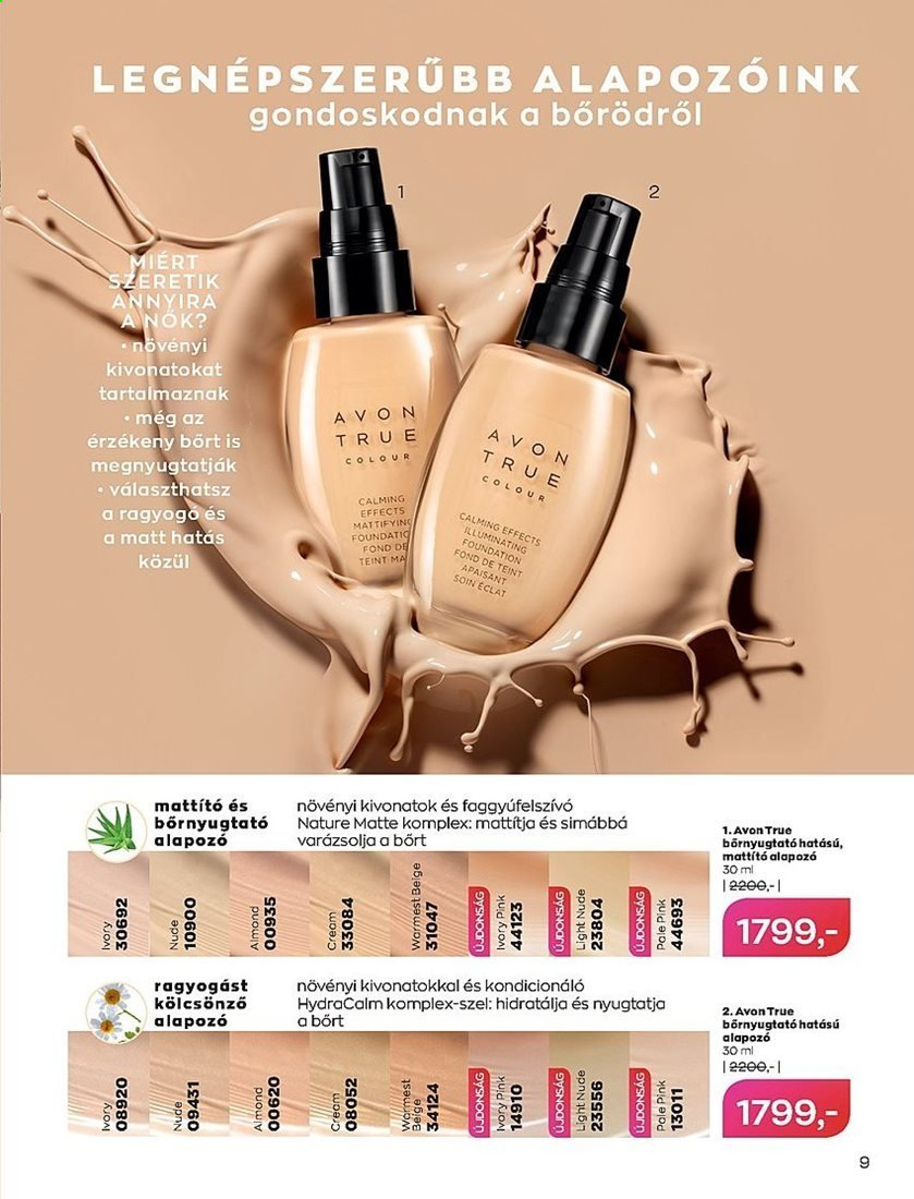 Avon akciós újságok - 2021.04.01 - 2021.04.30. Oldal 9