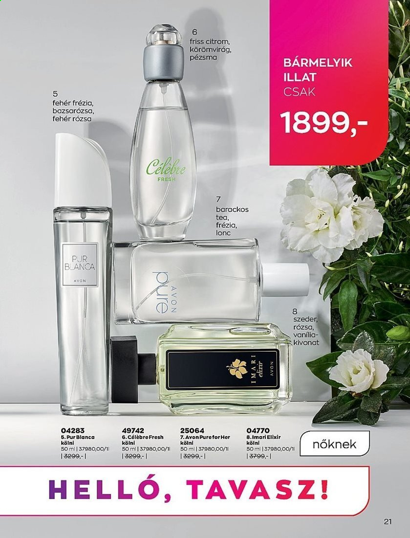 Avon akciós újságok - 2021.04.01 - 2021.04.30. Oldal 21