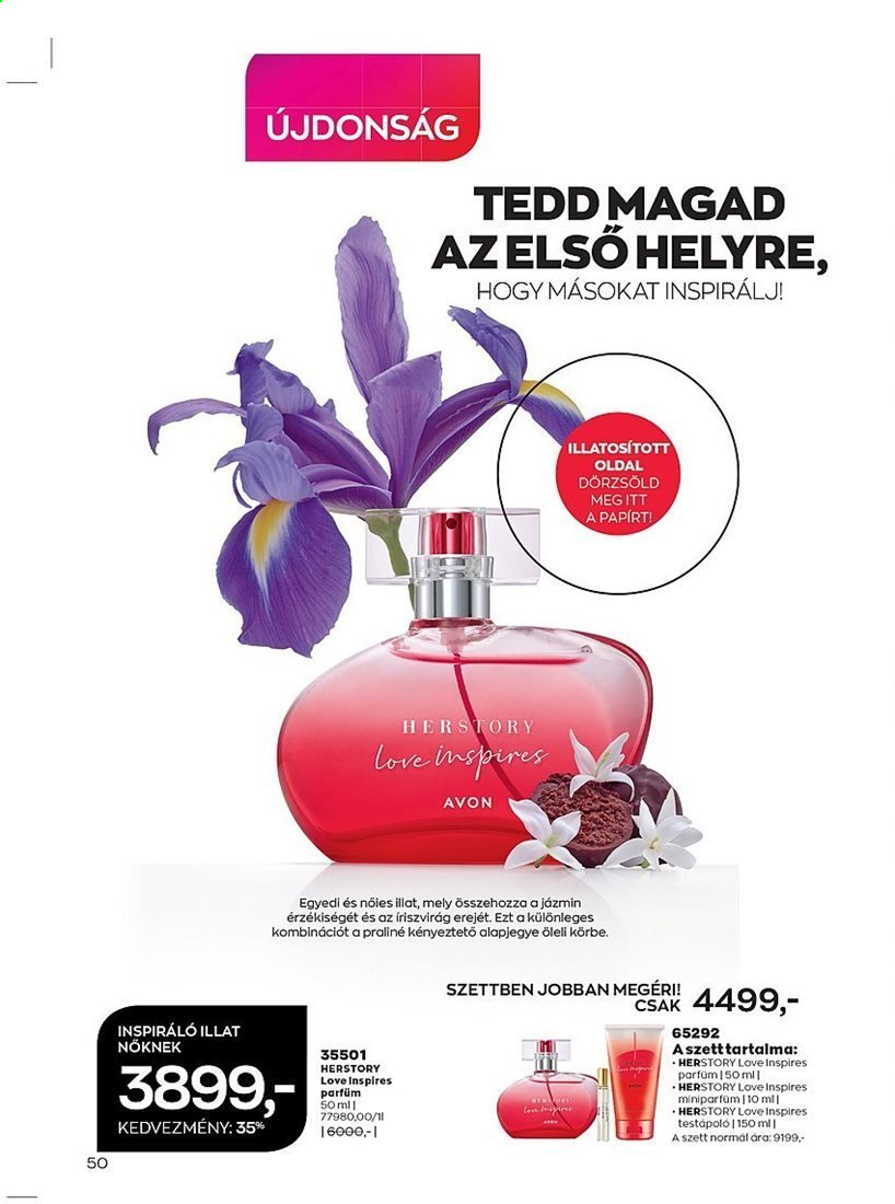 Avon akciós újságok - 2021.04.01 - 2021.04.30. Oldal 50