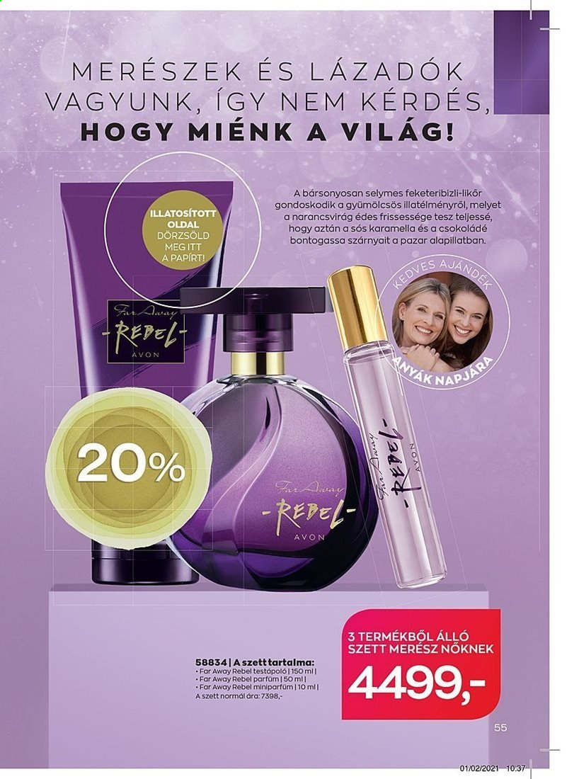 Avon akciós újságok - 2021.04.01 - 2021.04.30. Oldal 55