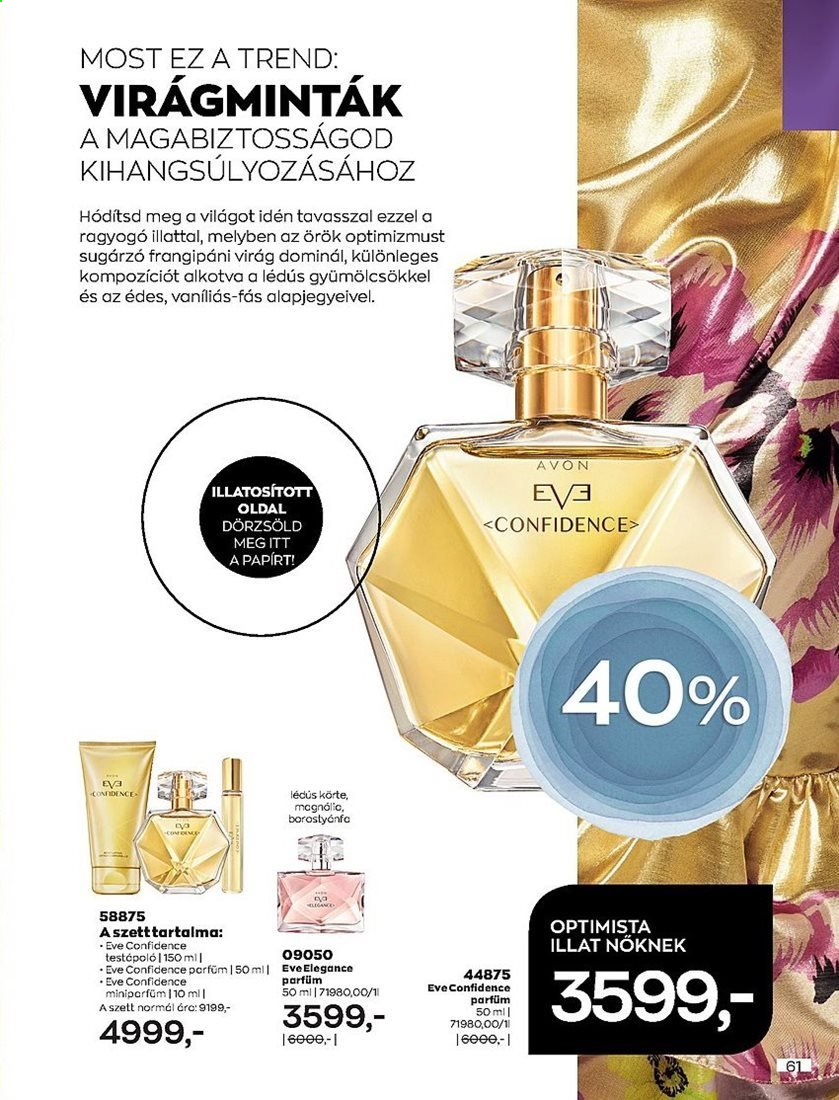 Avon akciós újságok - 2021.04.01 - 2021.04.30. Oldal 61