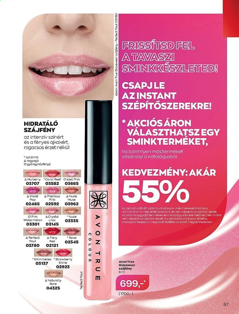 Avon akciós újságok - 2021.04.01 - 2021.04.30. Oldal 87