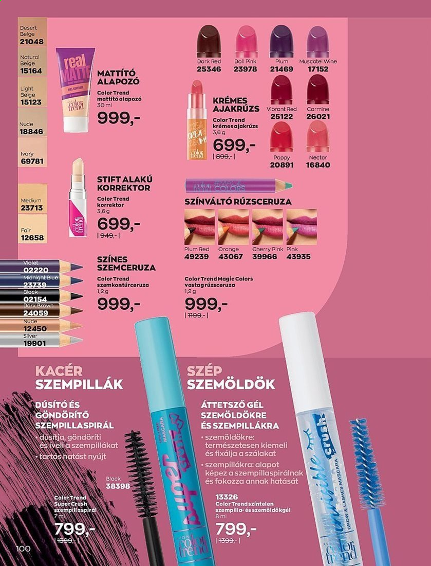 Avon akciós újságok - 2021.04.01 - 2021.04.30. Oldal 100