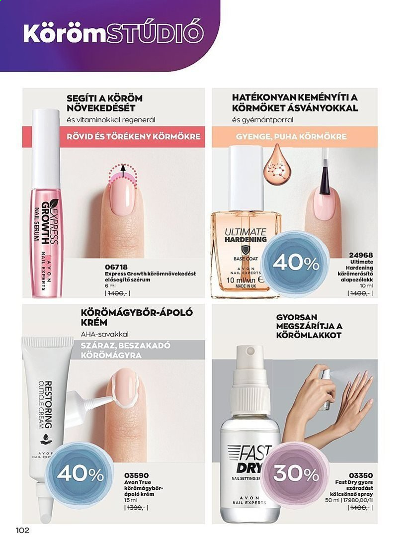 Avon akciós újságok - 2021.04.01 - 2021.04.30. Oldal 102