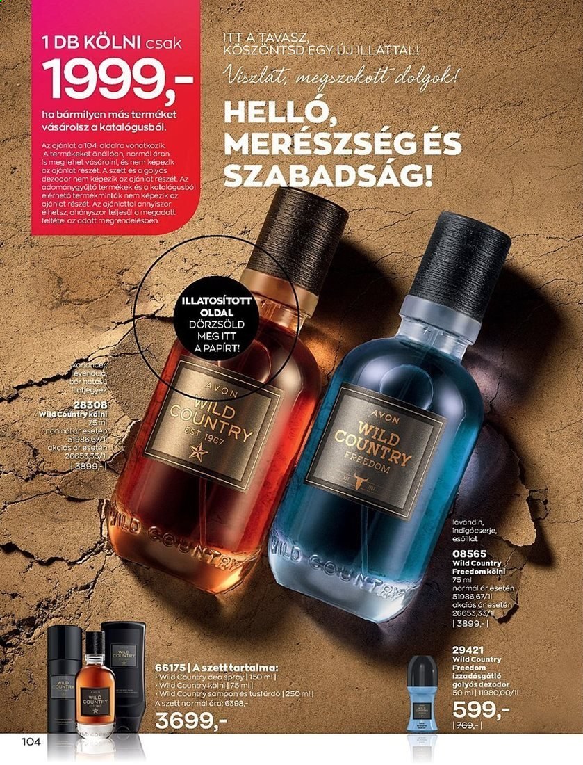 Avon akciós újságok - 2021.04.01 - 2021.04.30. Oldal 104