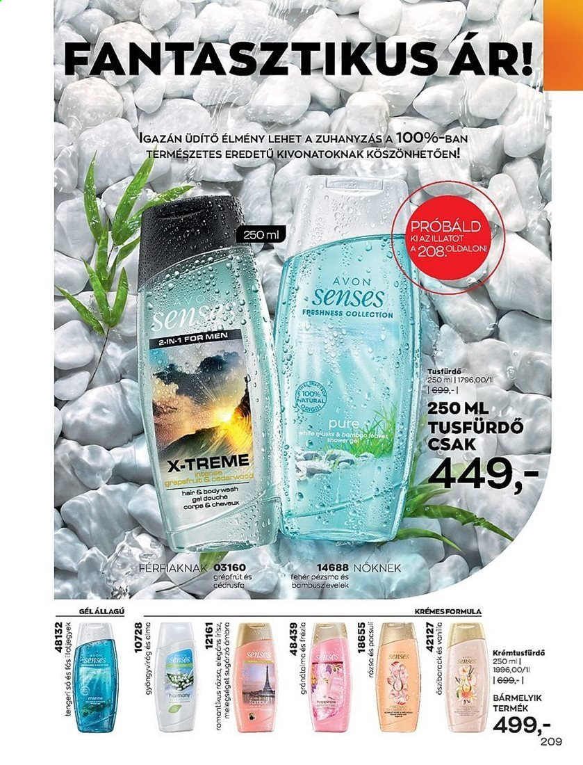 Avon akciós újságok - 2021.04.01 - 2021.04.30. Oldal 209