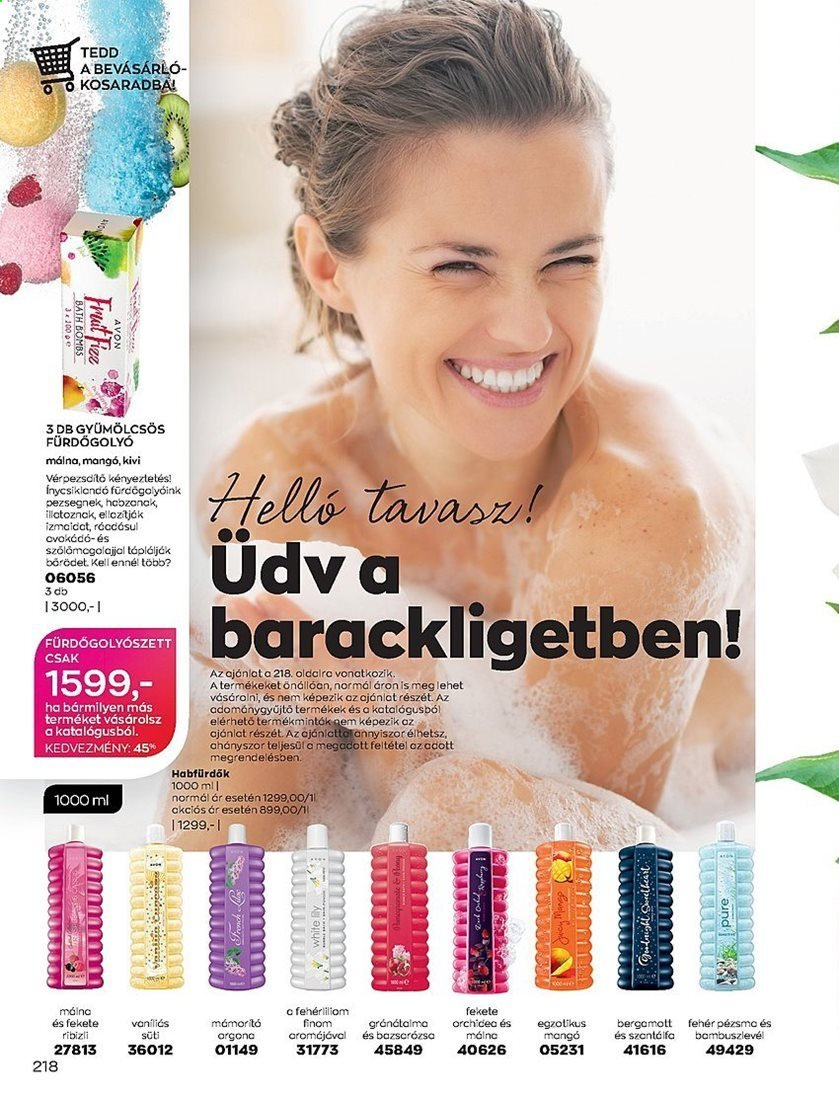 Avon akciós újságok - 2021.04.01 - 2021.04.30. Oldal 218