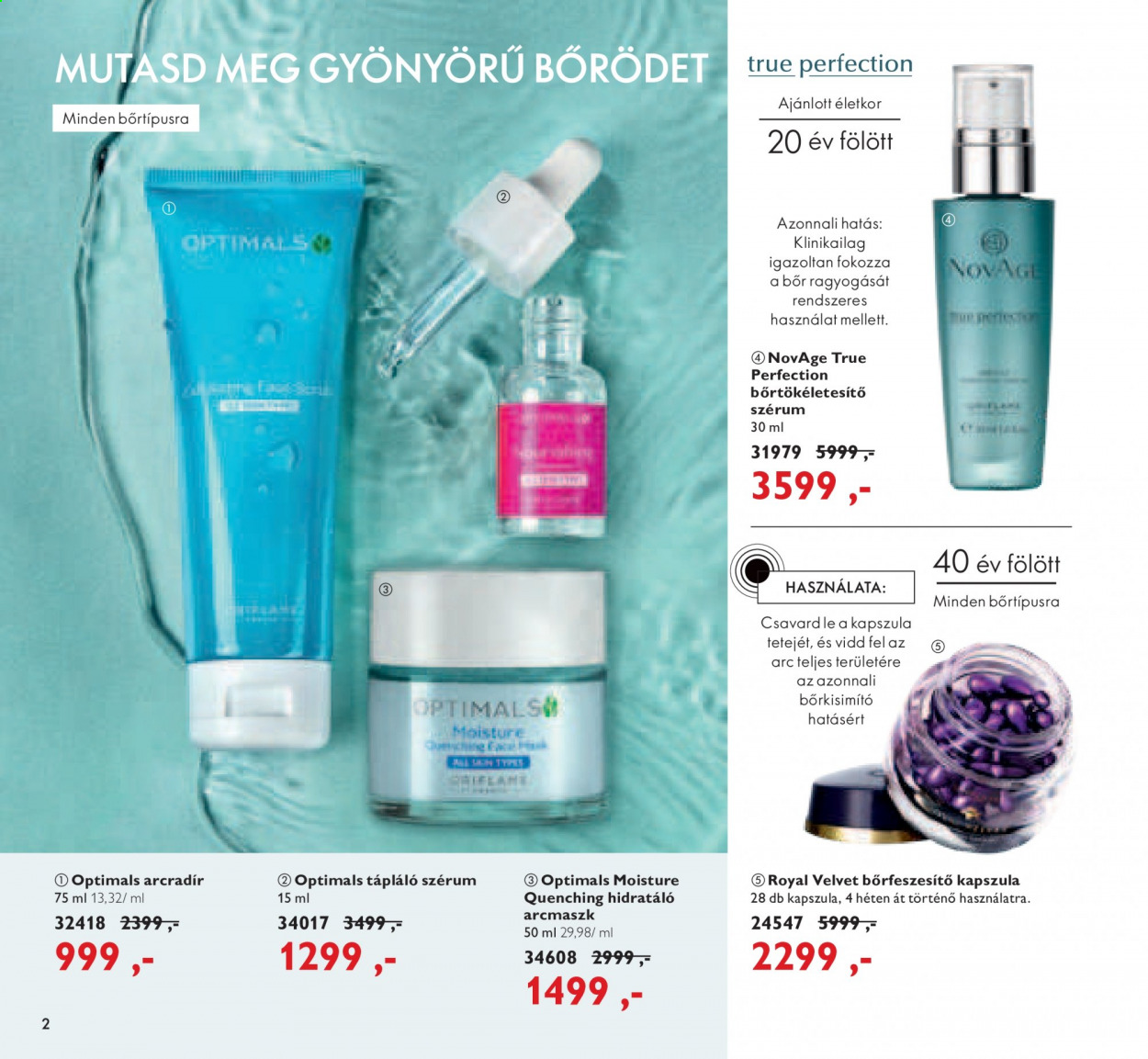 Oriflame akciós újságok - 2021.03.30 - 2021.04.19. Oldal 2