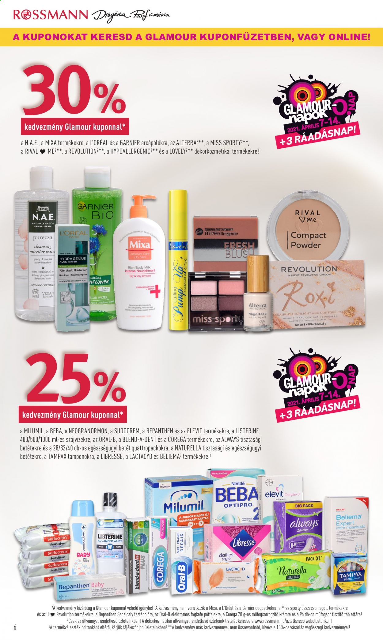 Rossmann akciós újságok - 2021.04.07 - 2021.04.14. Oldal 6