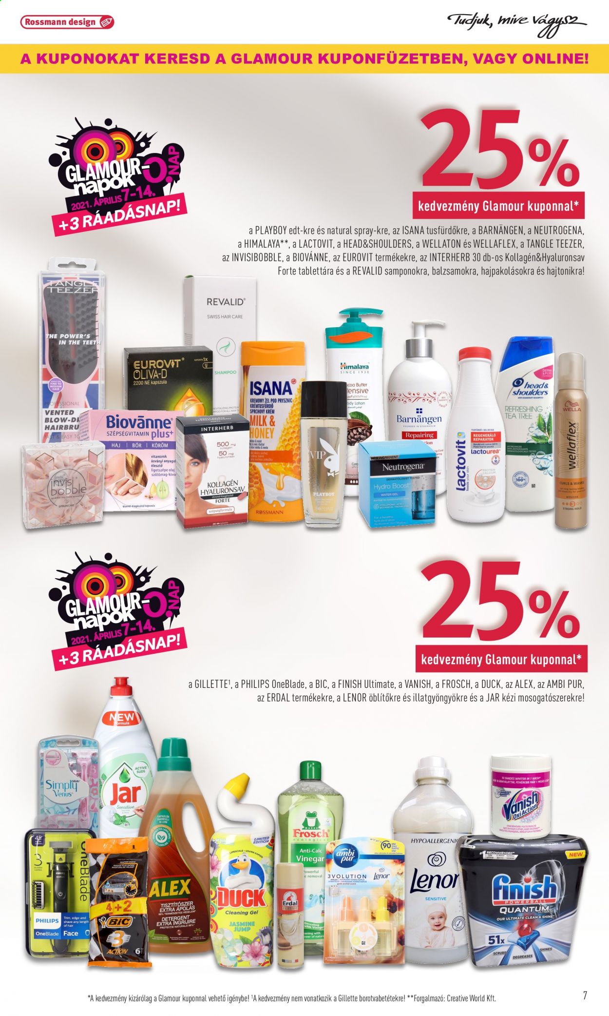 Rossmann akciós újságok - 2021.04.07 - 2021.04.14. Oldal 7