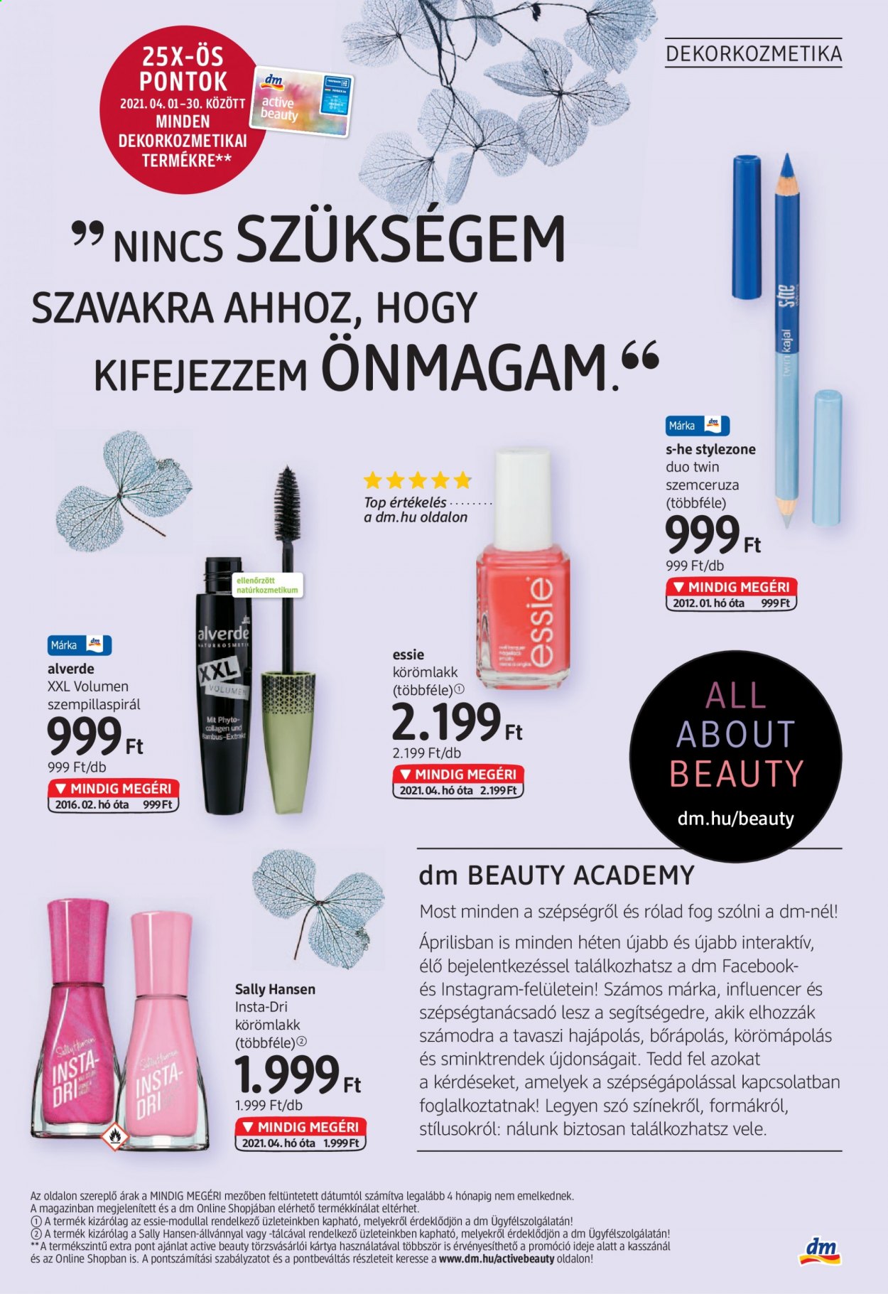 dm drogerie markt akciós újságok - 2021.04.01 - 2021.04.21. Oldal 3