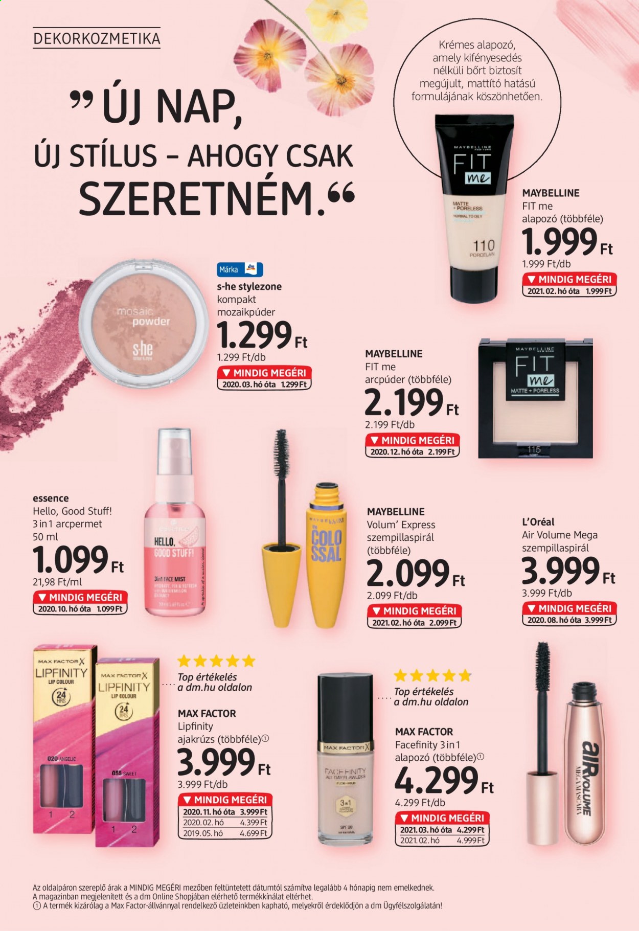 dm drogerie markt akciós újságok - 2021.04.01 - 2021.04.21. Oldal 4