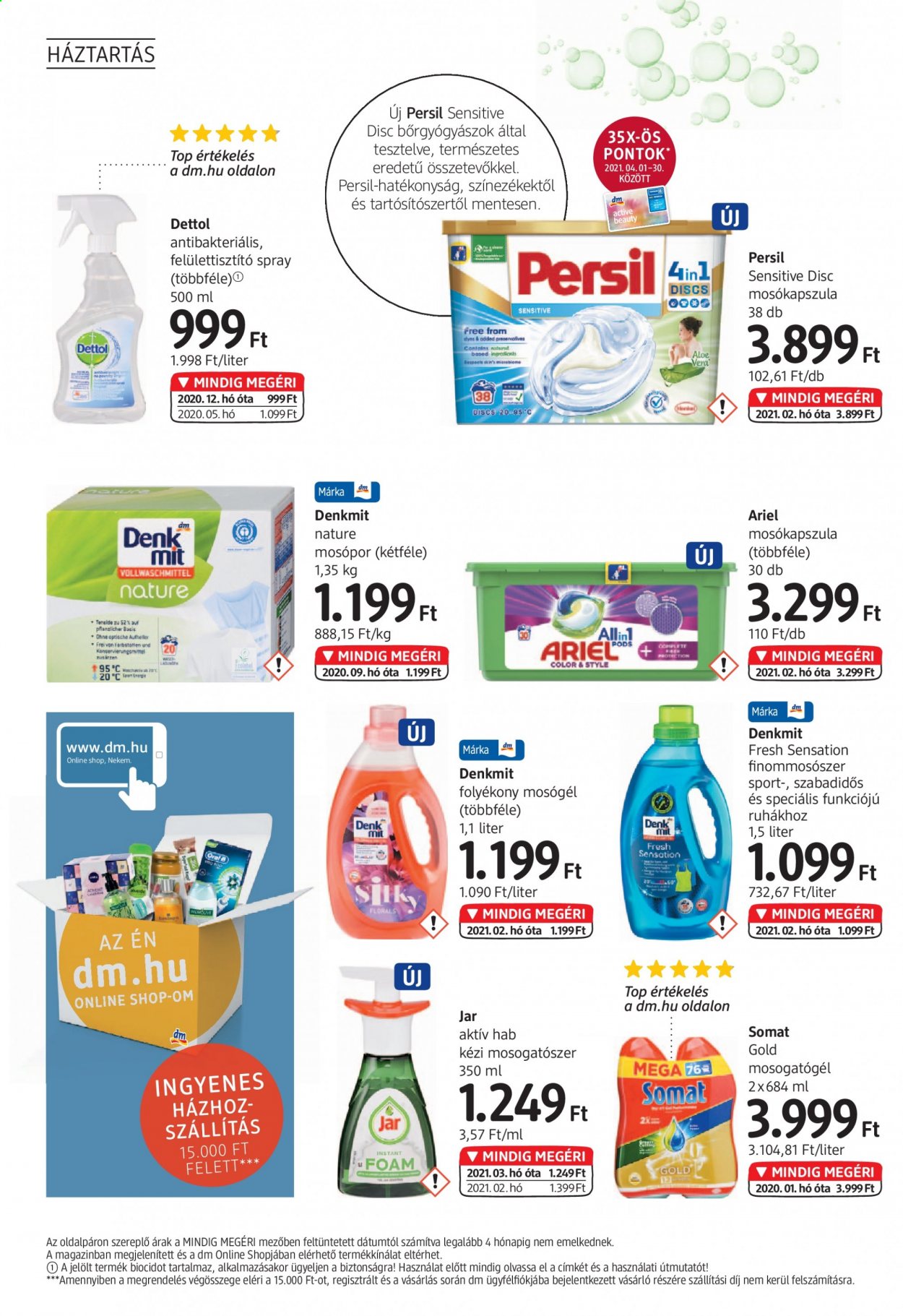 dm drogerie markt akciós újságok - 2021.04.01 - 2021.04.21. Oldal 22