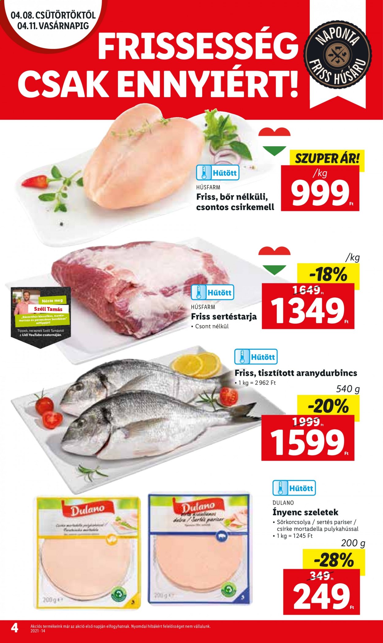 Lidl akciós újságok - 2021.04.08 - 2021.04.14. Oldal 4