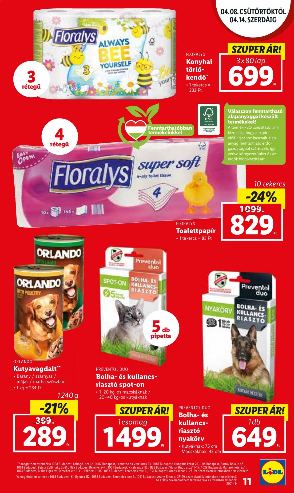 Lidl akciós újságok - 2021.04.08 - 2021.04.14. Oldal 11