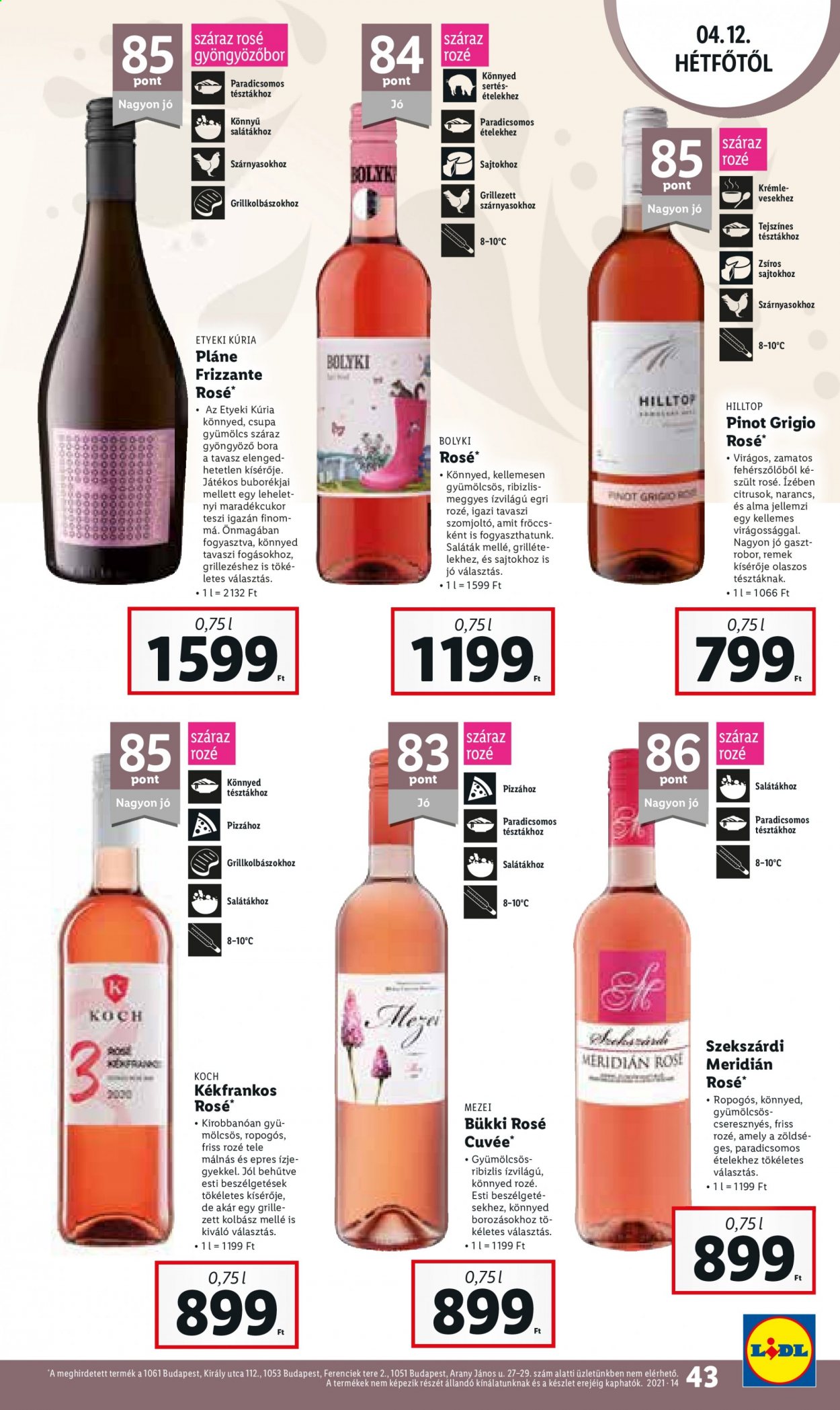 Lidl akciós újságok - 2021.04.08 - 2021.04.14. Oldal 43