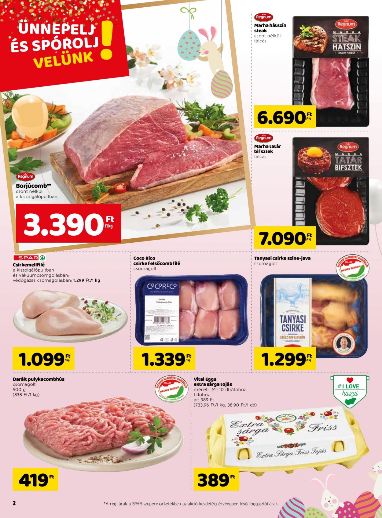 SPAR akciós újságok - 2021.04.01 - 2021.04.03. Oldal 2