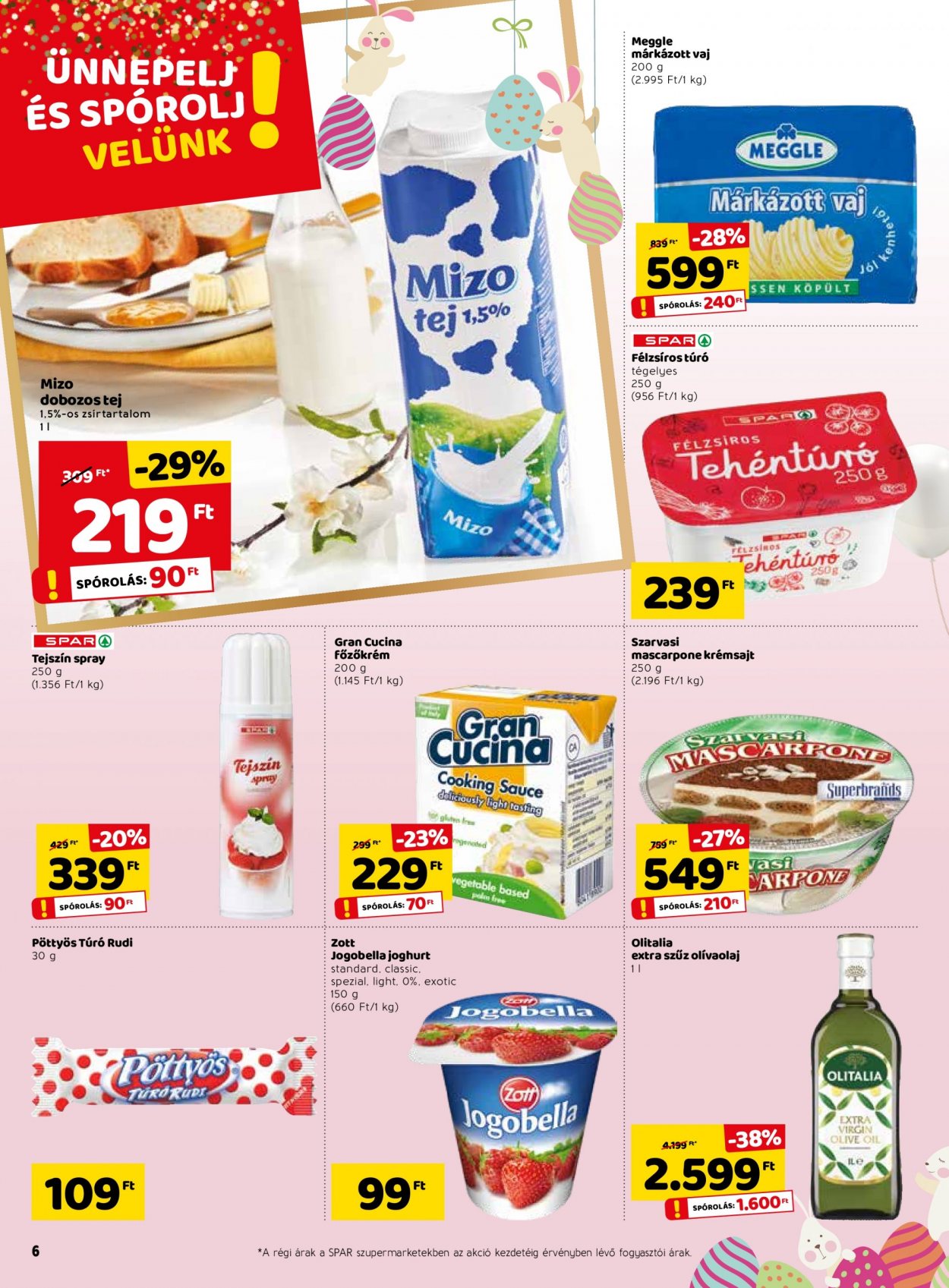 SPAR akciós újságok - 2021.04.01 - 2021.04.03. Oldal 6