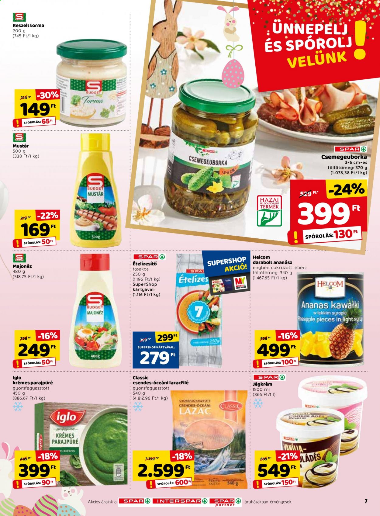 SPAR akciós újságok - 2021.04.01 - 2021.04.03. Oldal 7