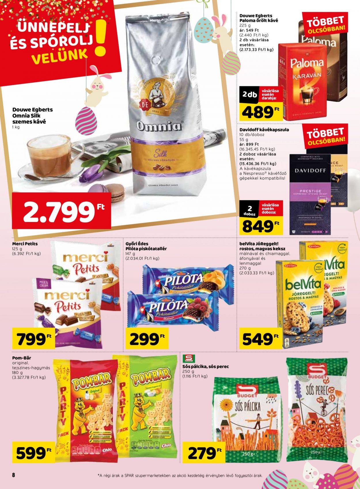 SPAR akciós újságok - 2021.04.01 - 2021.04.03. Oldal 8