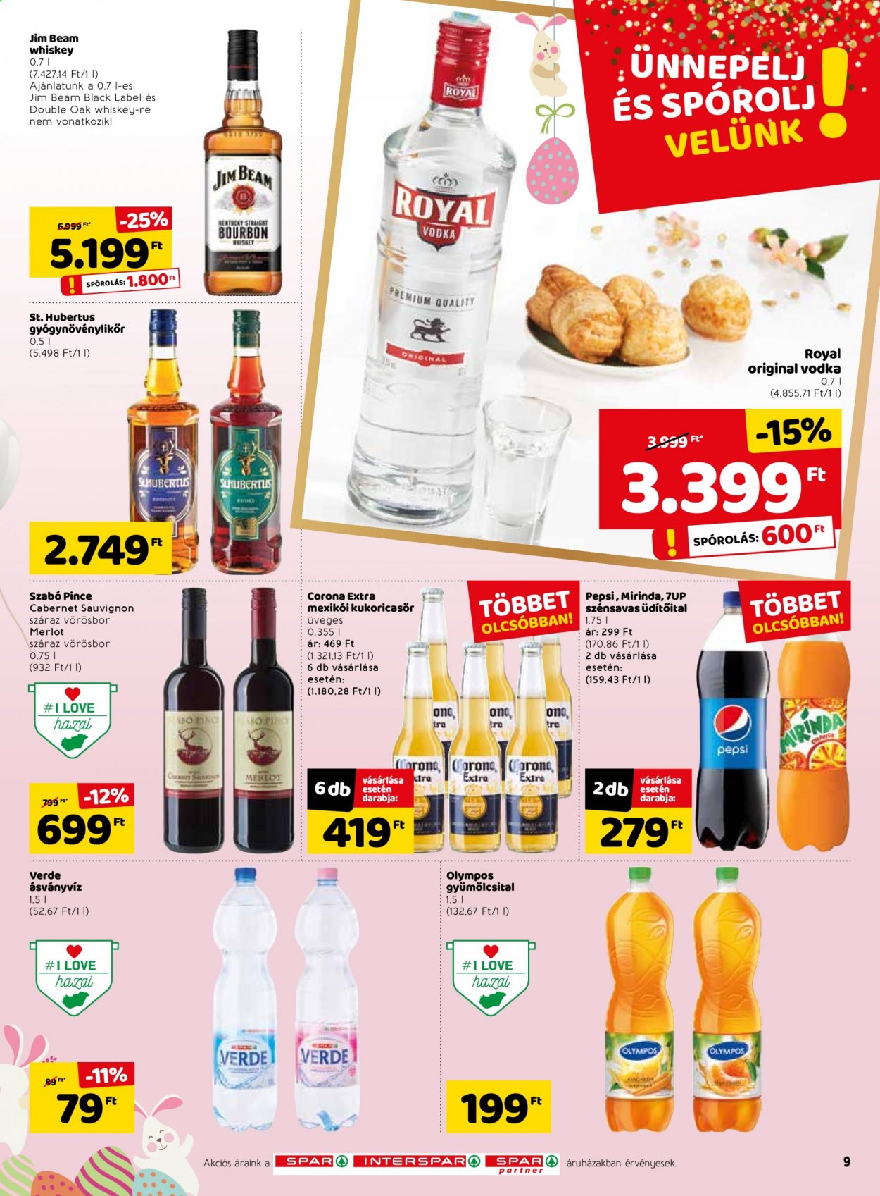 SPAR akciós újságok - 2021.04.01 - 2021.04.03. Oldal 9