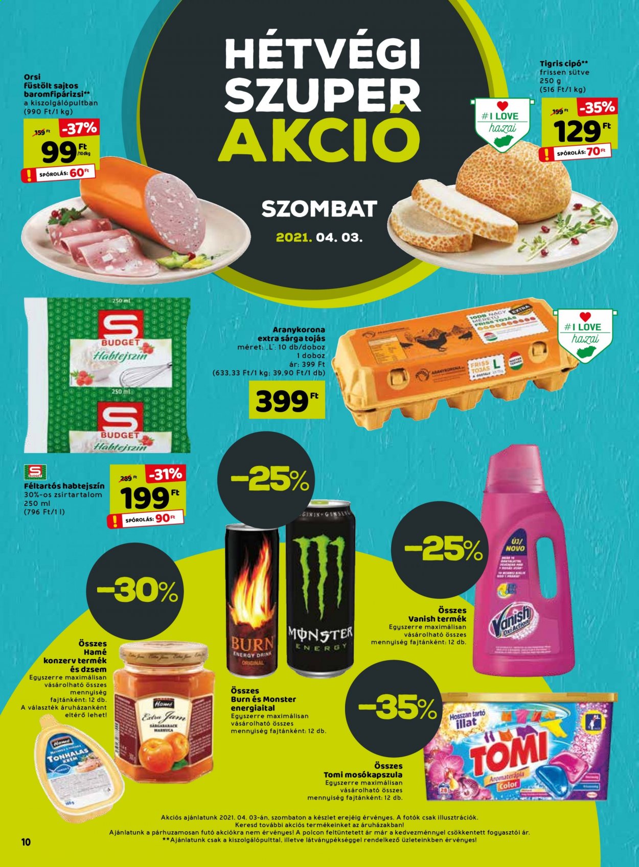 SPAR akciós újságok - 2021.04.01 - 2021.04.03. Oldal 10