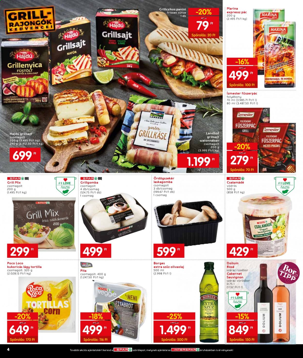 INTERSPAR akciós újságok - 2021.04.07 - 2021.04.14. Oldal 4