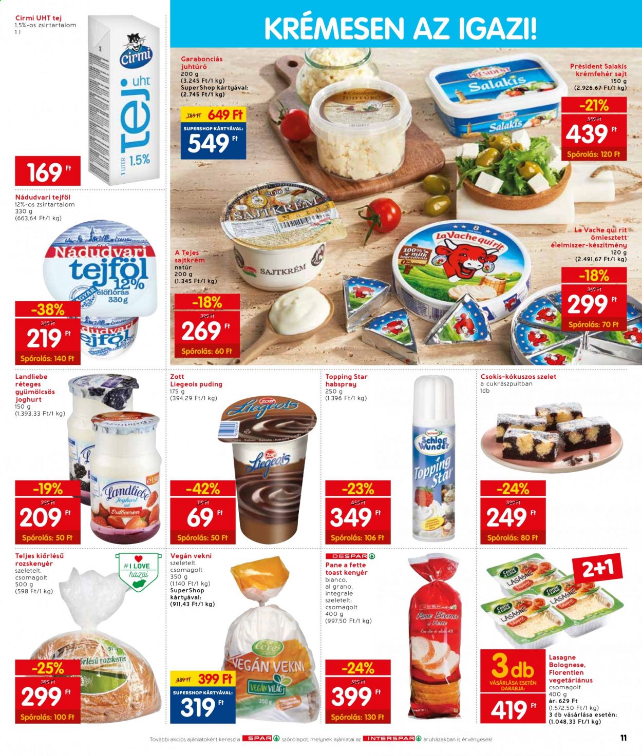 INTERSPAR akciós újságok - 2021.04.07 - 2021.04.14. Oldal 11