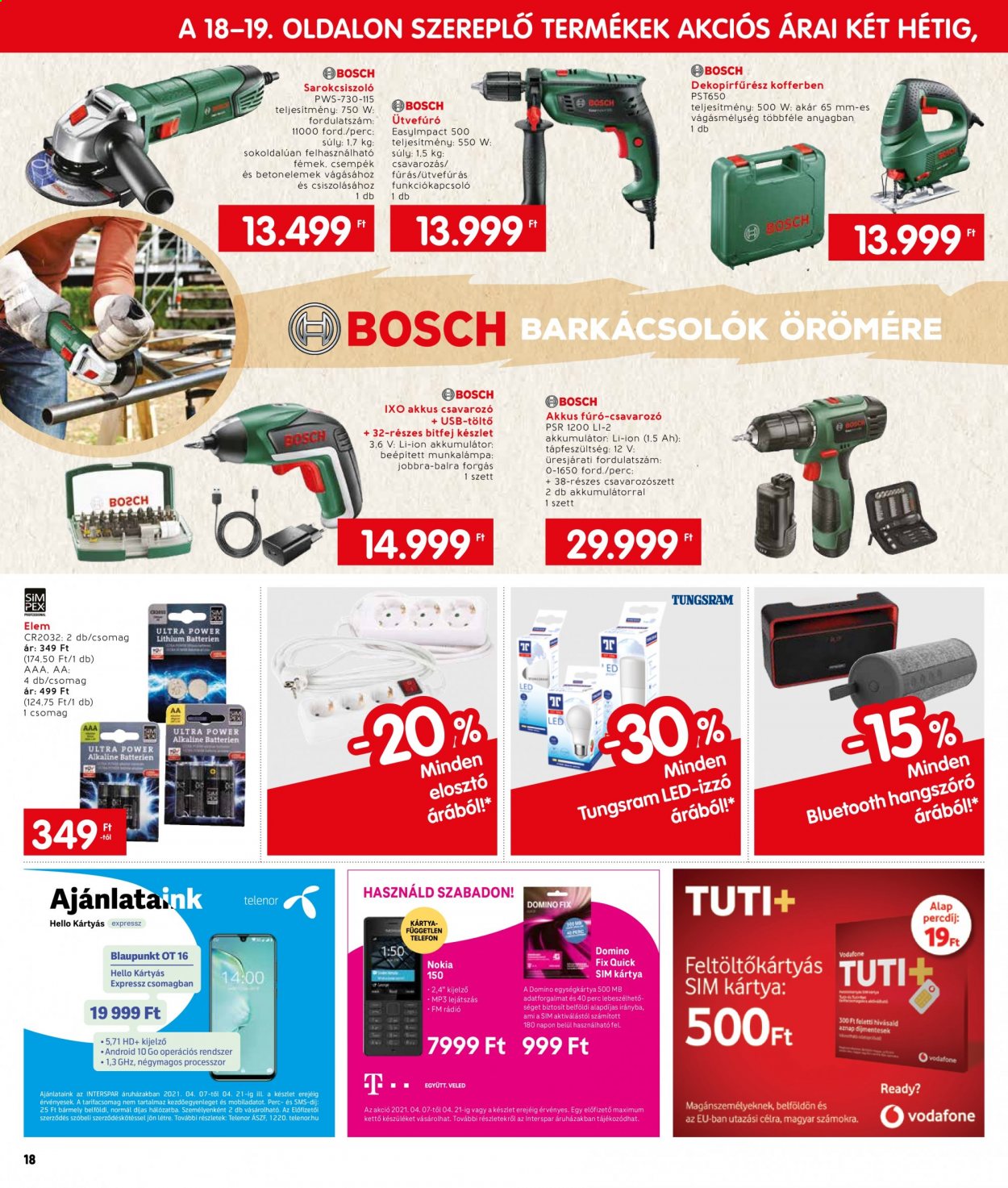 INTERSPAR akciós újságok - 2021.04.07 - 2021.04.14. Oldal 18