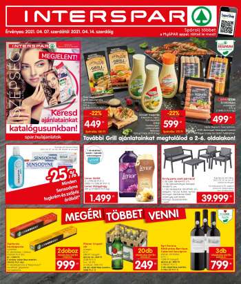 Újság INTERSPAR - 2021.04.07 - 2021.04.14.