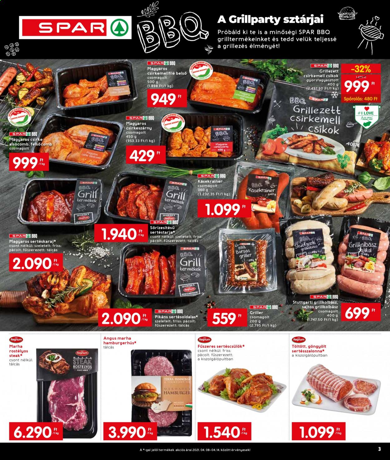 INTERSPAR akciós újságok - 2021.04.07 - 2021.04.14. Oldal 3