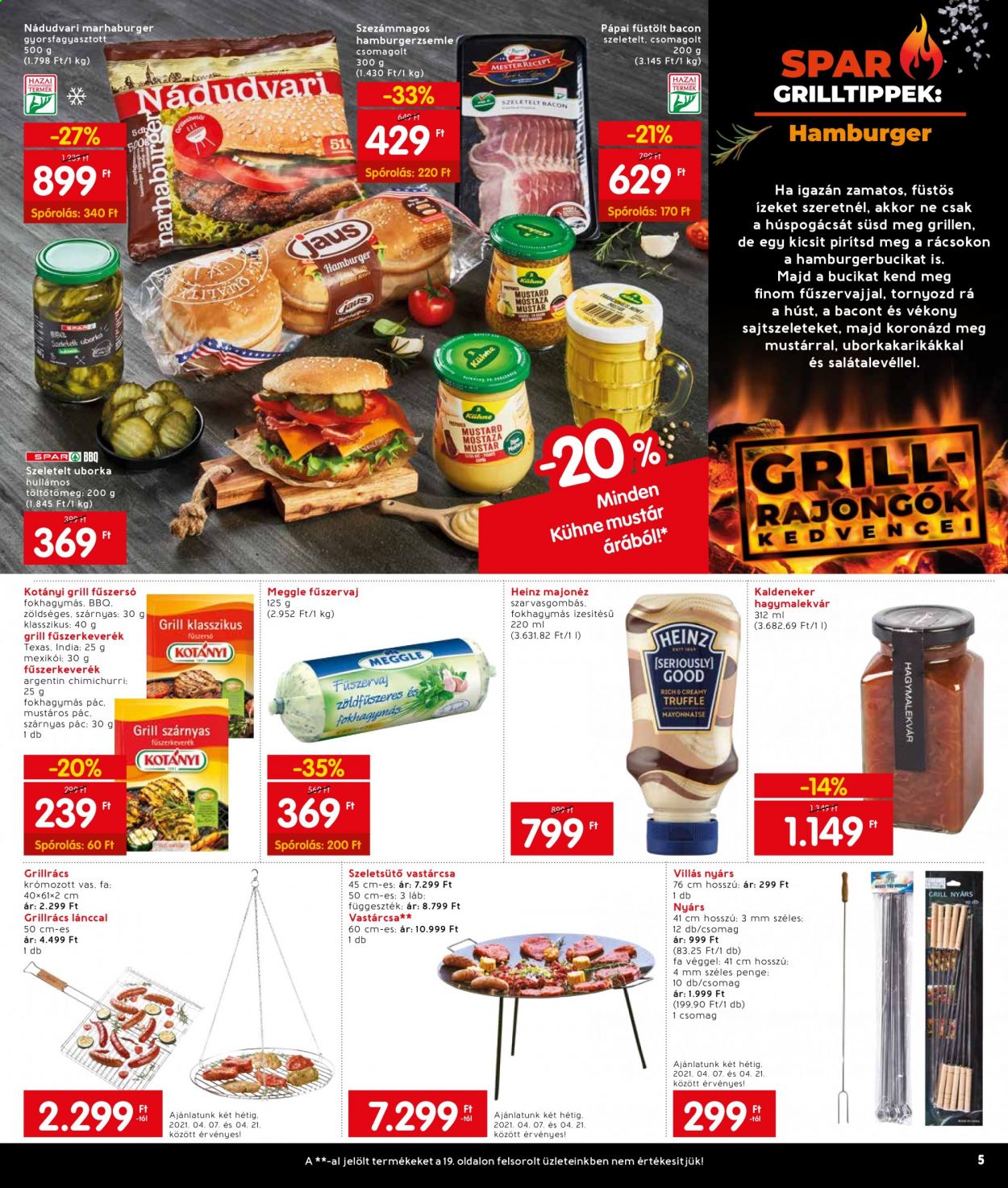 INTERSPAR akciós újságok - 2021.04.07 - 2021.04.14. Oldal 5