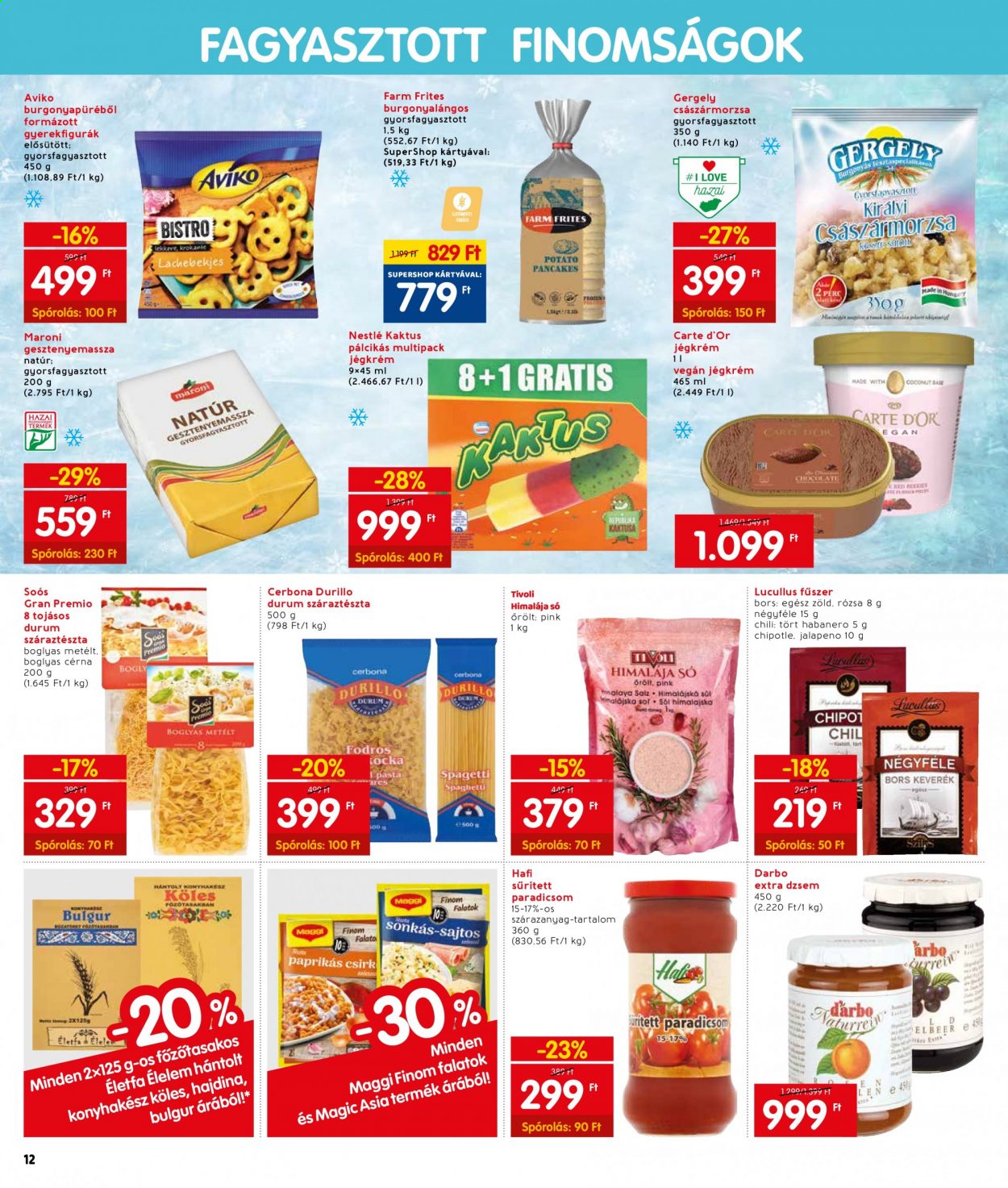 INTERSPAR akciós újságok - 2021.04.07 - 2021.04.14. Oldal 12
