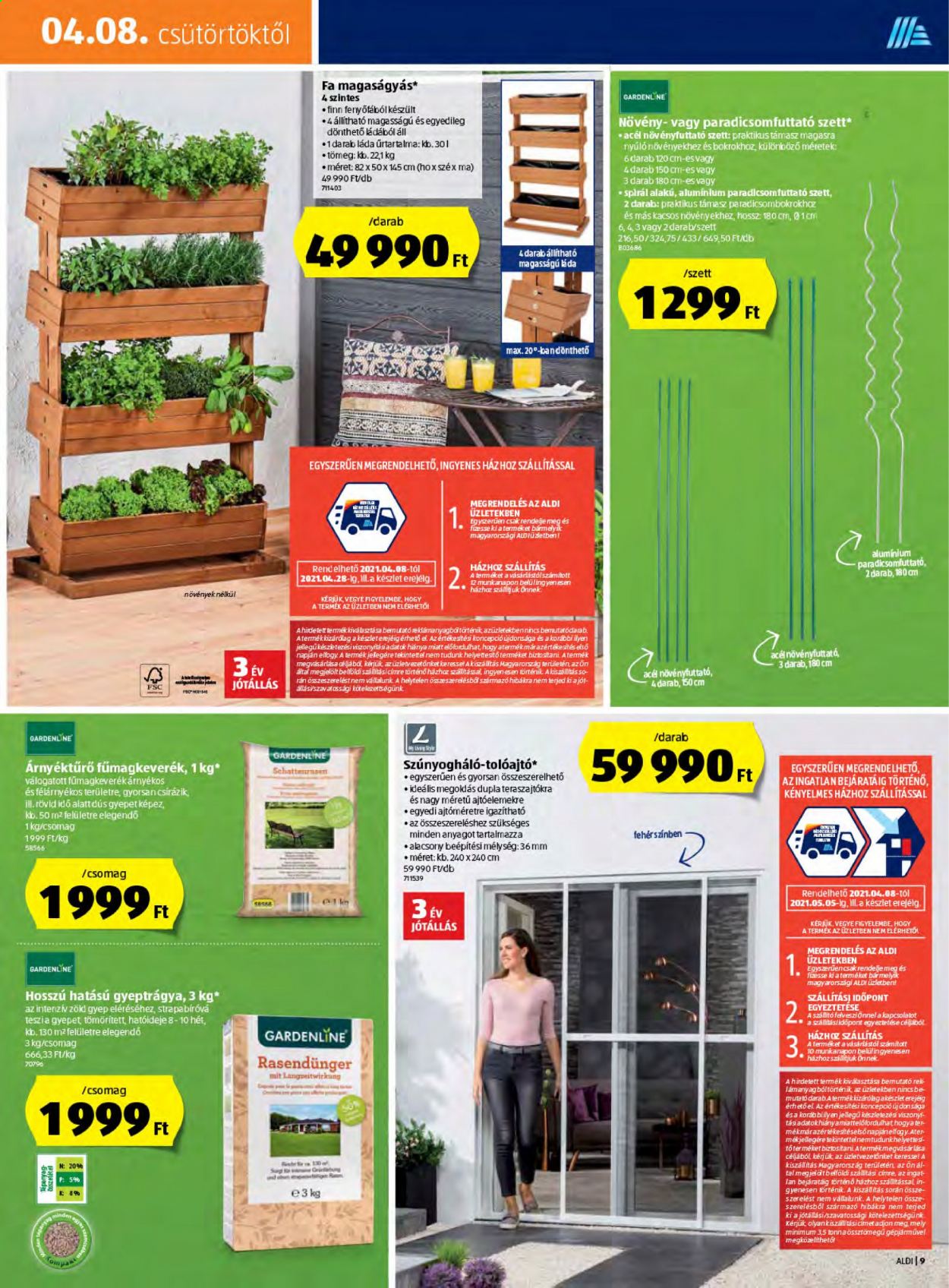 Aldi akciós újságok - 2021.04.08 - 2021.04.14. Oldal 9