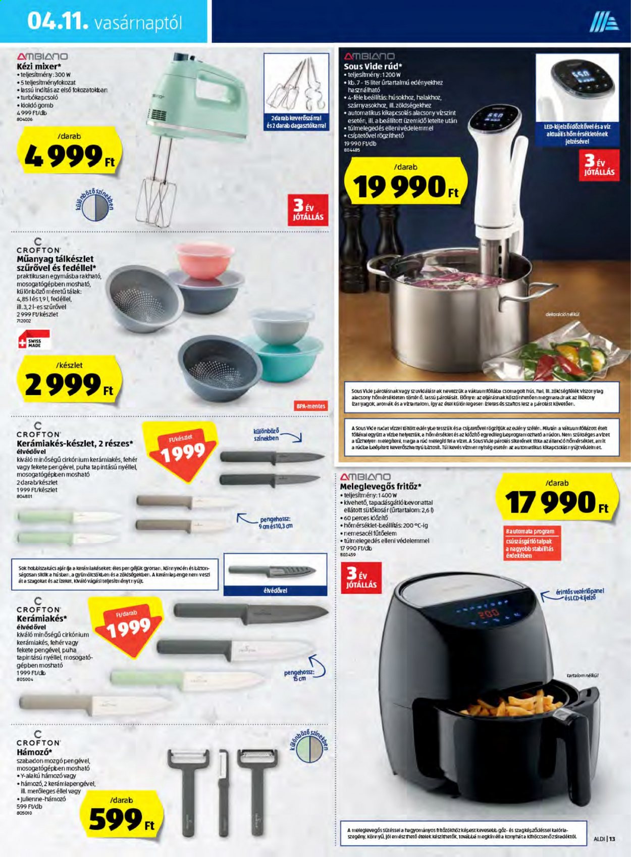 Aldi akciós újságok - 2021.04.08 - 2021.04.14. Oldal 13