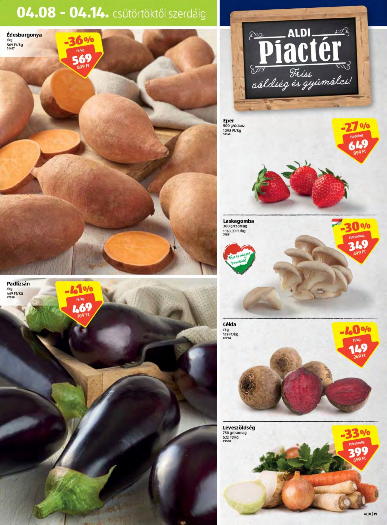 Aldi akciós újságok - 2021.04.08 - 2021.04.14. Oldal 19