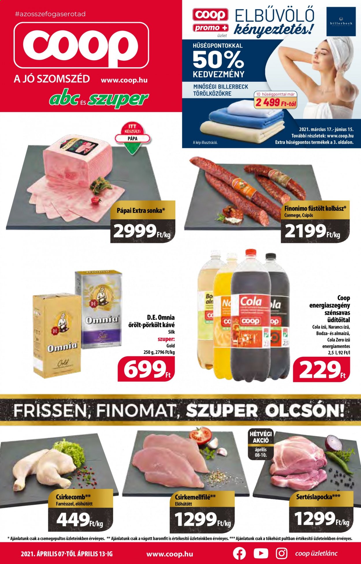 Coop akciós újságok - 2021.04.07 - 2021.04.13. Oldal 1