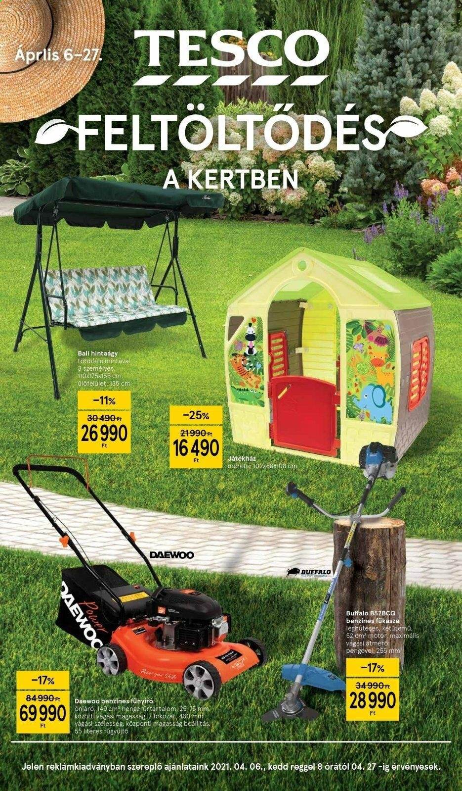 TESCO akciós újságok - 2021.04.06 - 2021.04.27. Oldal 1
