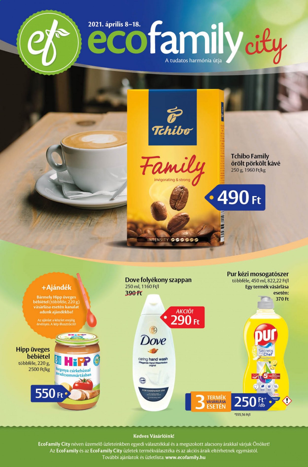EcoFamily akciós újságok - 2021.04.08 - 2021.04.18. Oldal 1