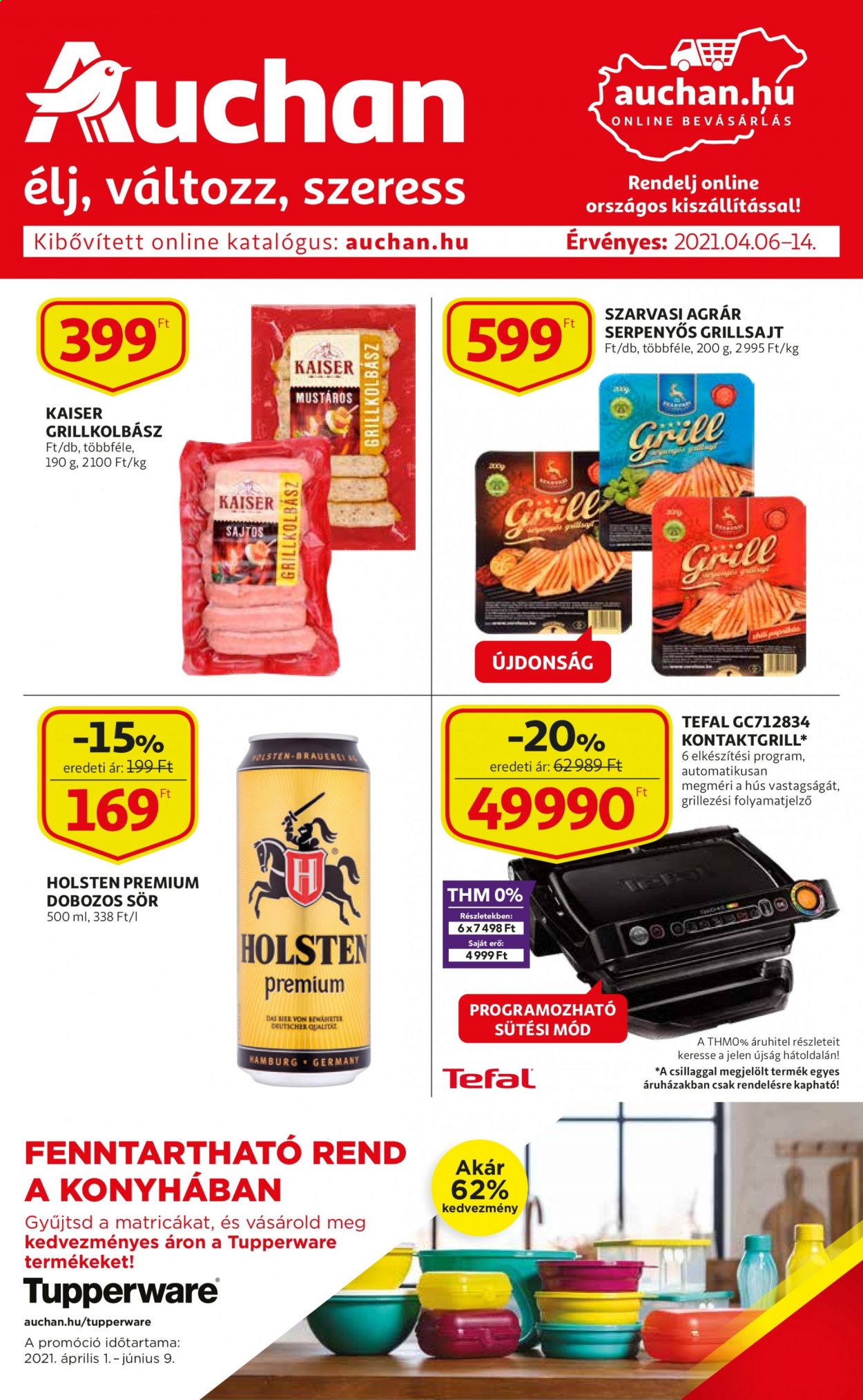 Auchan akciós újságok - 2021.04.06 - 2021.04.14. Oldal 1