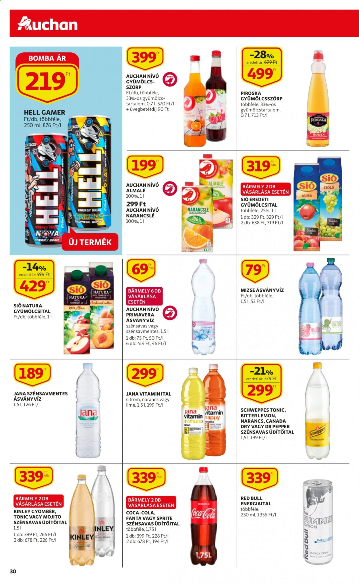 Auchan akciós újságok - 2021.04.06 - 2021.04.14. Oldal 30