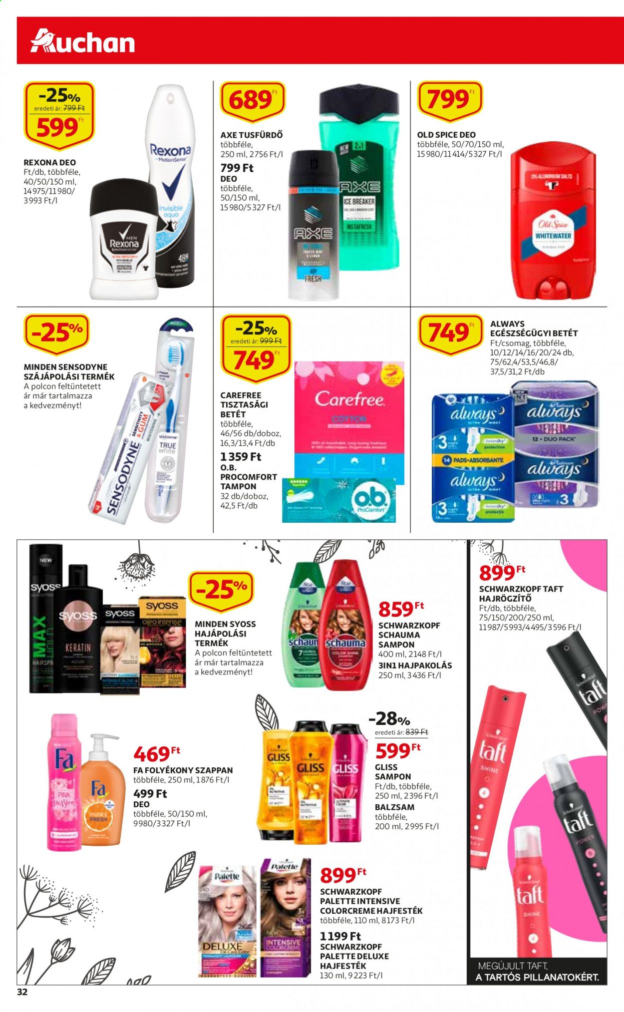 Auchan akciós újságok - 2021.04.06 - 2021.04.14. Oldal 32