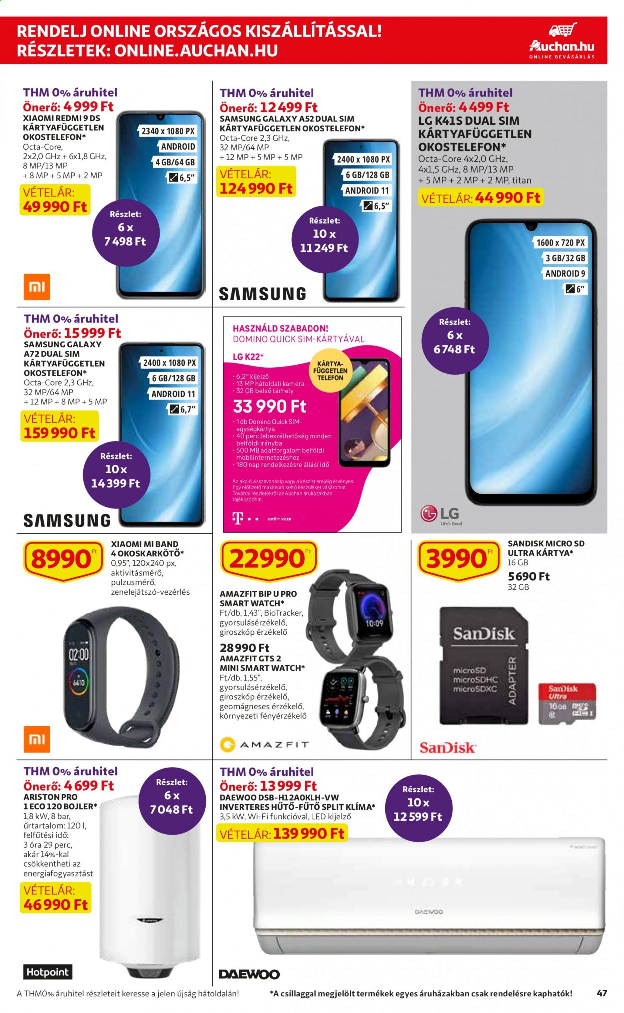 Auchan akciós újságok - 2021.04.06 - 2021.04.14. Oldal 47