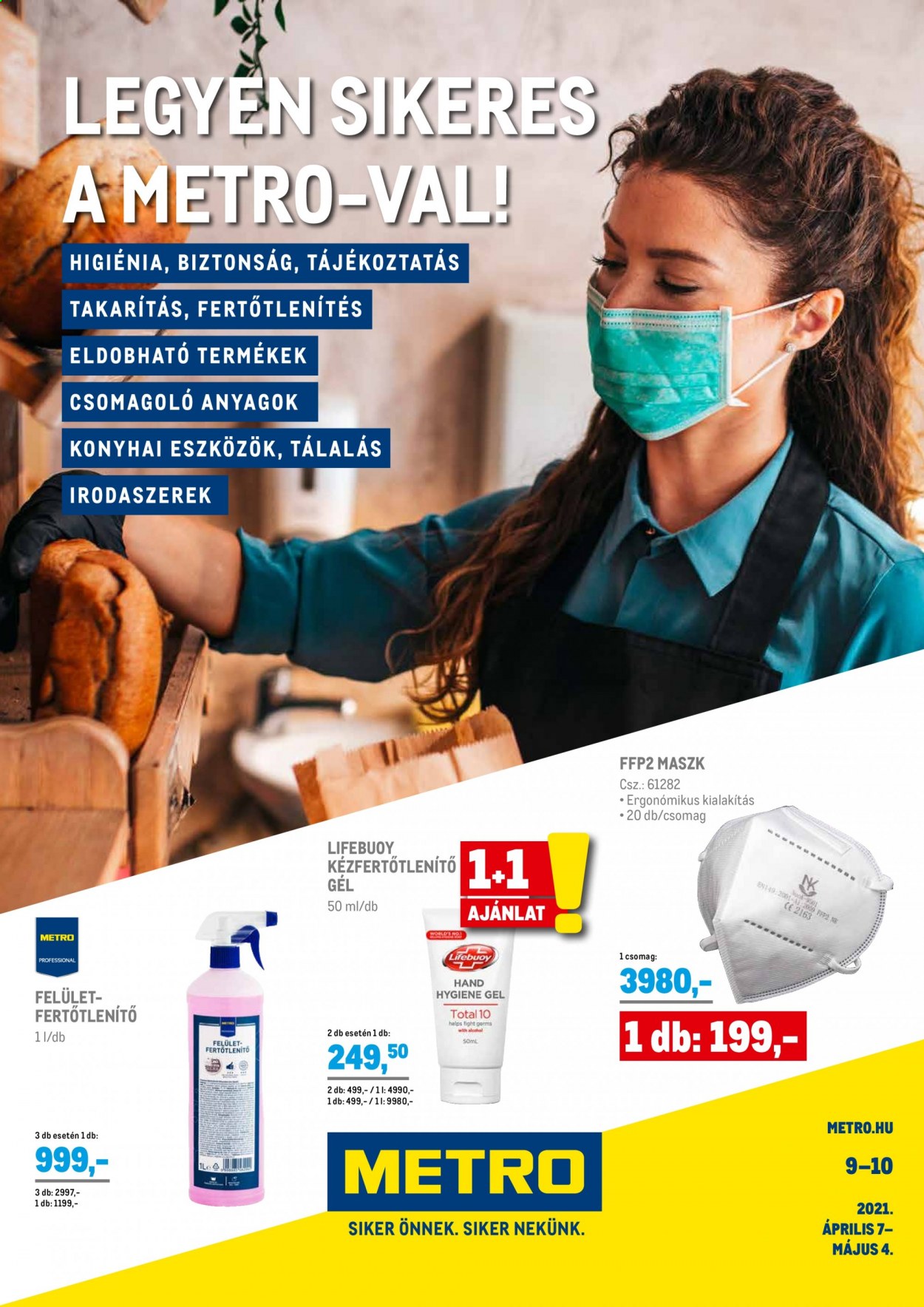 Metro akciós újságok - 2021.04.07 - 2021.05.04. Oldal 1