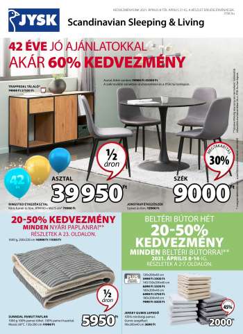 Újság JYSK - 2021.04.08 - 2021.04.21.